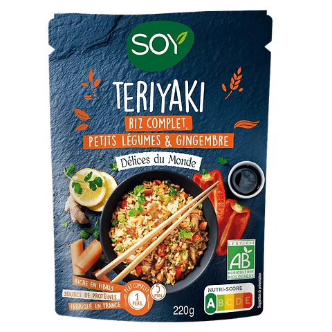 Teriyaki Bruine Rijst Babygroenten BIO
